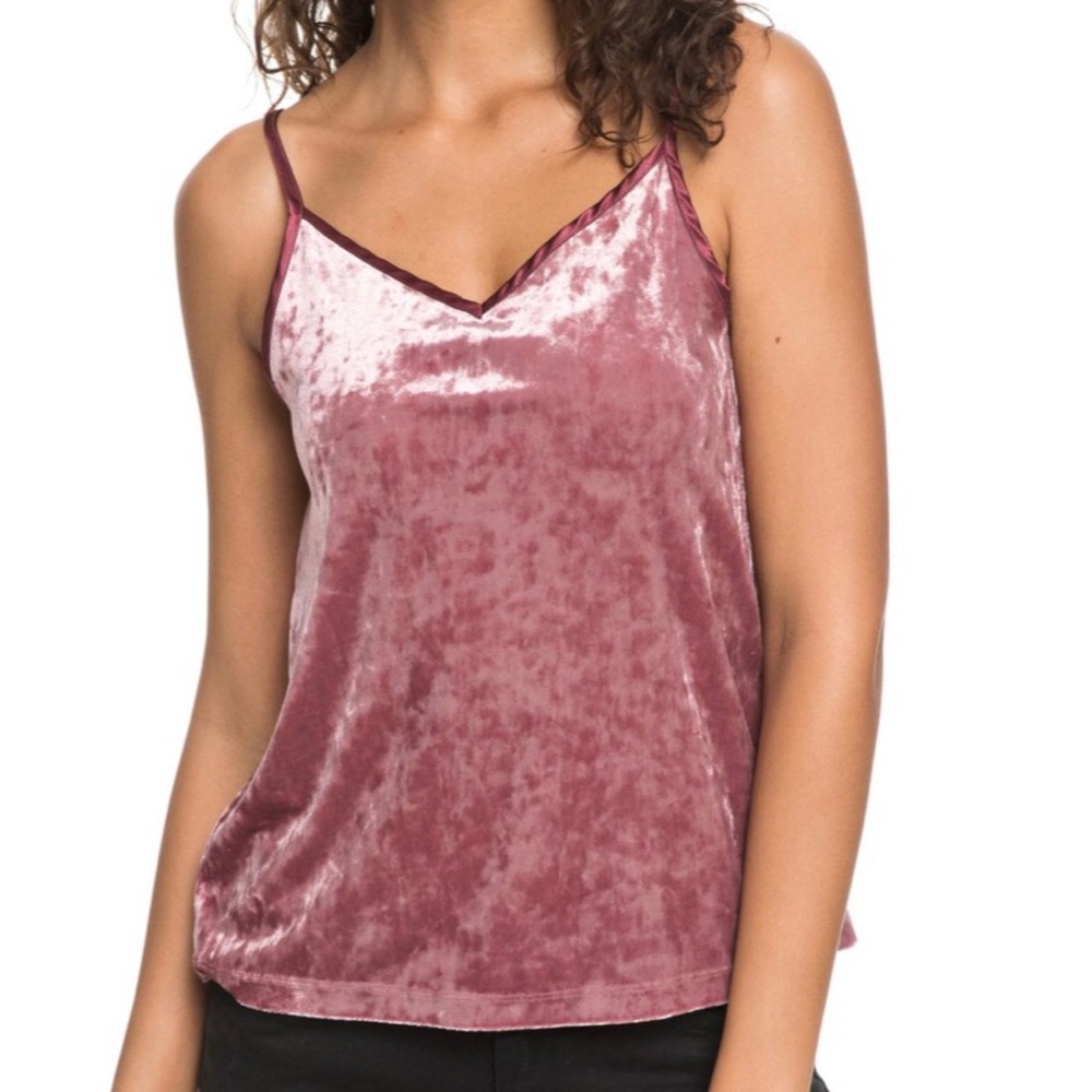 🎉HP⭐️ Roxy Pretty Strappy Velvet Top